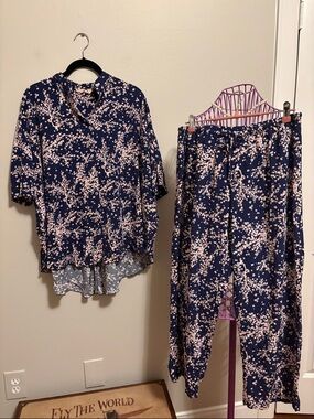 Papinelle  Floral Two-Piece Pajama Set